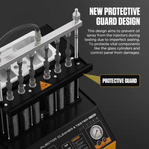 AUTOOL CT500 - Βιομηχανικό πλυντήριο και δοκιμαστικό μπεκ GDI/EFI/FSI