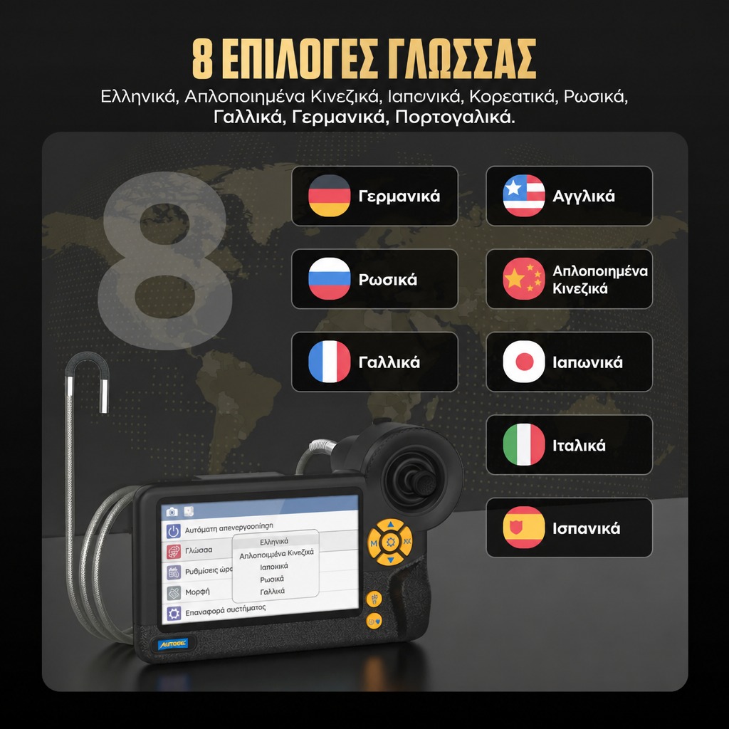 Επιλογή γλώσσας μενού