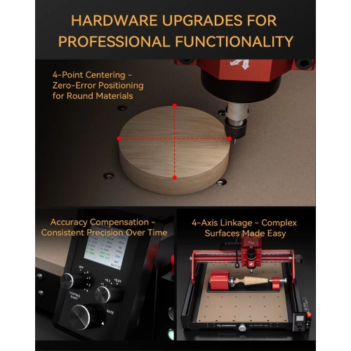 Atomstack C4 Pro CNC φρέζα + αξεσουάρ