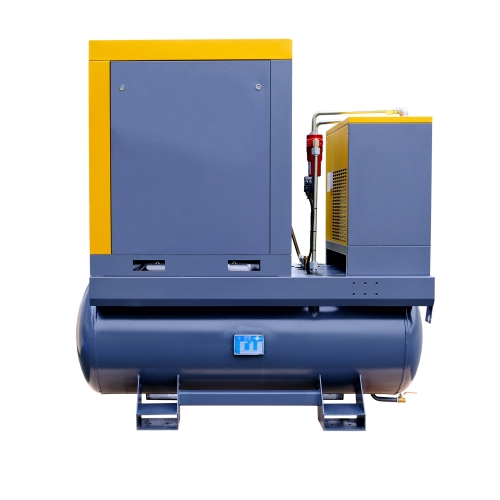 Κοχλιωτός συμπιεστής 3 σε 1 11 kW | 1500 l/min | Δεξαμενή 500 l και αφυγραντήρας