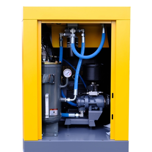 Κοχλιωτός συμπιεστής 3 σε 1 11 kW | 1500 l/min | Δεξαμενή 500 l και αφυγραντήρας