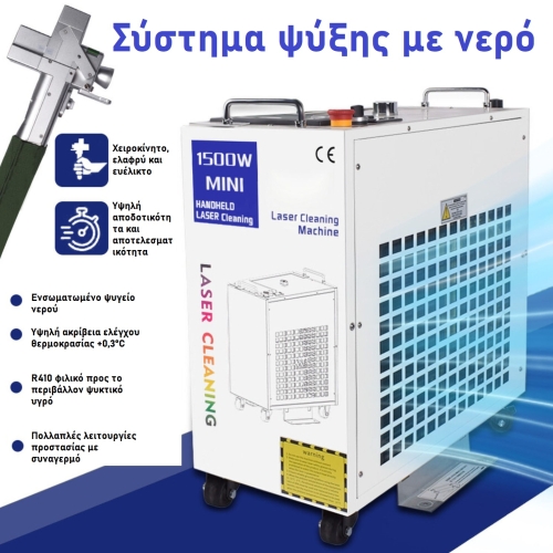 ΚΑΘΑΡΙΣΤΙΚΟ ΛΕΙΖΕΡ ΙΝΩΝ 1500W M2 + ΑΞΕΣΟΥΑΡ