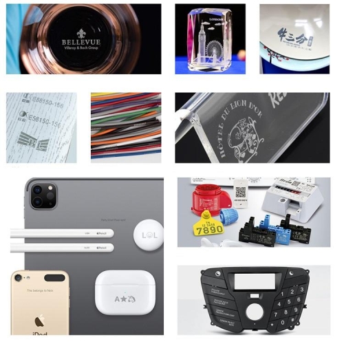 Φορητός χαράκτης λέιζερ για σήμανση επιφανειών, ανθεκτικός στην υπεριώδη ακτινοβολία, 5 W, 100 x 100 mm